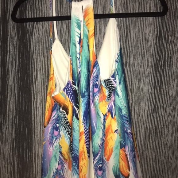 Pink Owl Boho Dress - Picture 3 of 4